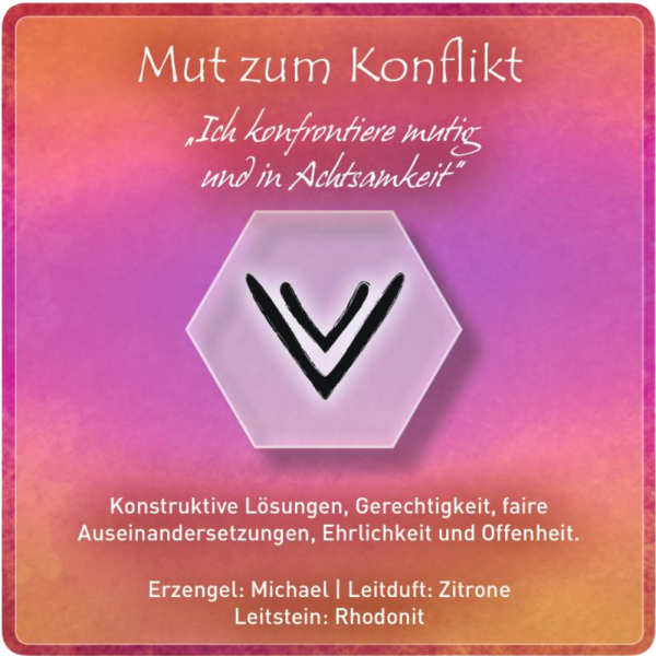 "Mut zum Konflikt" Edelsteinessenz